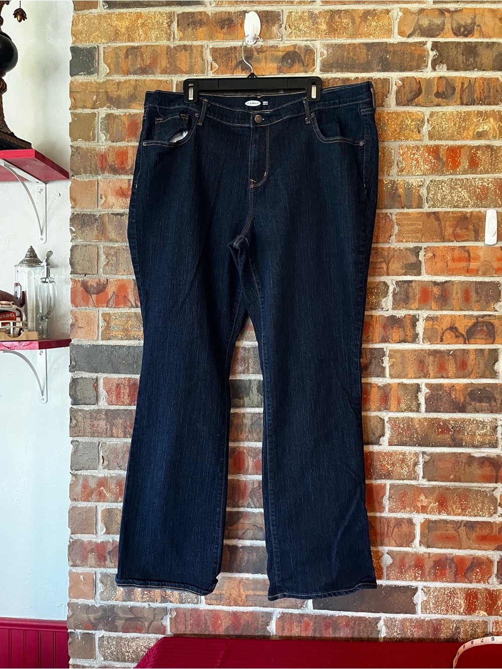 Time And Tru Women’s Dark Wash Curvy Bootcut Size:18